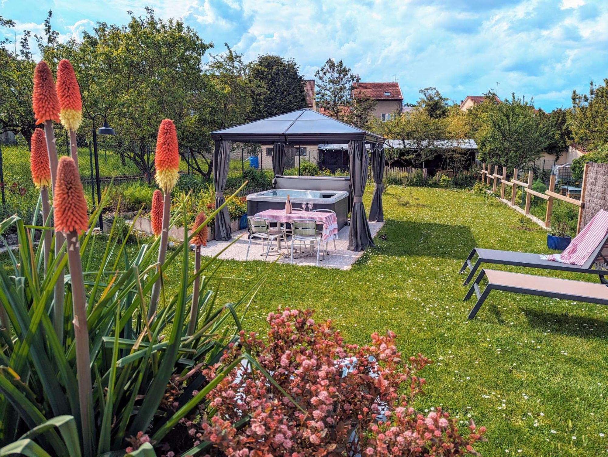 Le Cemarose: Spa, Jardin, Terrasse Et Jolie Vue Au Coeur D'Эперне Экстерьер фото